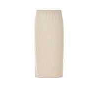 Esmara® Damen Midi-Strickrock, figurbetont geschnitten (Beige, M(40/42))