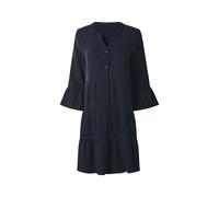 Esmara® Damen Musselin-Tunikakleid (Navy, M(40/42))