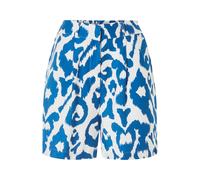 esmara® Damen Shorts (blau/gemustert, 44)