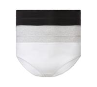 esmara® Damen Slips, 5 Stück (Xxl(52/54), schwarz/grau/weiß)