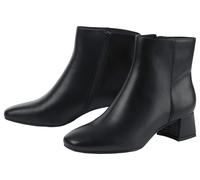 Esmara® Damen Stiefeletten, mit seitlichen Reißverschlüssen (Schwarz, 37)
