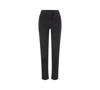 esmara® Damen Thermo-Jeans, Straight Fit, normale Leibhöhe (Dunkelgrau, 36) grau 36