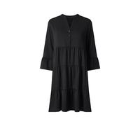 Esmara® Damen Tunika-Kleid (Schwarz, XS (32/34))