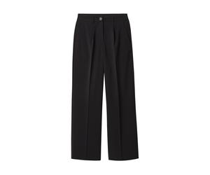 Esmara® Damen Wide-Leg-Hose (Schwarz, 38)