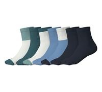 Esmara Kids Kinder Socken, 7 Paar (blau/navy/grün, 31/34)