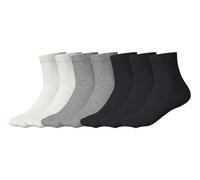 Esmara Kids Kinder Socken, 7 Paar (weiß/grau/schwarz, 39/42)