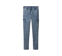 Esmara MEN Herren Cargo-Denim-Joggers (Blau, 48)