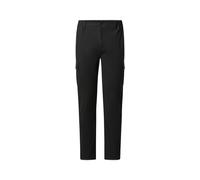 Esmara MEN Herren Cargohose, mit seitlichen Eingrifftaschen (Schwarz, L (52/54))