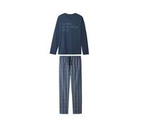 esmara Men Herren Pyjama (Karo/navy, S (44/46))