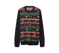 esmara Men Herren Weihnachtspullover (Schwarz, L (52/54))