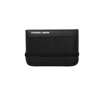 ESMENATZLS Wasserdichte Reisepasshülle, Reisebrieftasche, multifunktional, kleine Kreditkarten-Brieftasche, Aufbewahrungstasche, tragbare Dokumenten-Aufbewahrungstasche, Schwarz , Einheitsgröße