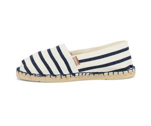 Espadrij - Classic - Freizeitschuhe, Gr. 41, weiß/beige (Ecru/Marine)