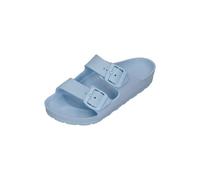 Espadrij L'ORIGINALE Damen Pantolette AMI POOL bleu clair, Größe:39 EU
