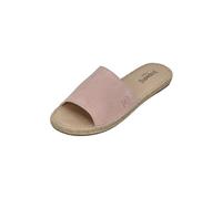 Espadrij L'ORIGINALE Damen Pantolette PLAGE VELOUR rose, Größe:41 EU