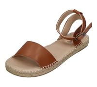Espadrij L'ORIGINALE Damen Sandalette - NIMES - cognac