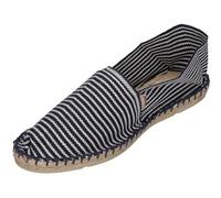 Espadrij L'Originale Espadrilles - Classic 100 - Ecru Marine fine, Größe:38 EU