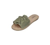 Espadrij L'ORIGINALE Pantolette PLAGE BOUCLE VELOUR sage, Größe:41 EU
