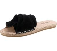 [espadrij] l'originale PLAGE BOUCLE VELOUR : schwarz, Größe:39