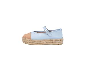 Espadrille LLOYD "Hochwertiger Ballerina", Damen, Gr. 38, blau, Leder, gemustert, Schuhe Espadrille, mit klassischem Design (14329441-38) blau