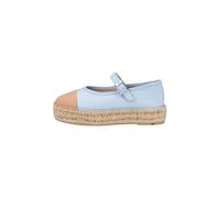 Espadrille LLOYD "Hochwertiger Ballerina", Damen, Gr. 40, blau, Leder, gemustert, Schuhe Espadrille, mit klassischem Design (14329441-40) blau
