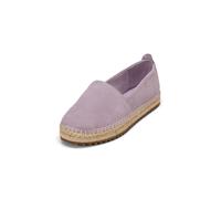 Espadrille MARC O'POLO "aus edlem Velours-Ziegenleder", Damen, Gr. 36, dusty lavender, Obermaterial: 100% Leder (Ziege), unifarben, Schuhe Espadrille (96764854-36) dusty lavender