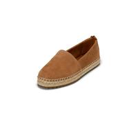 Espadrille MARC O'POLO "aus edlem Velours-Ziegenleder", Damen, Gr. 39, braun (cognac), Obermaterial: 100% Leder, unifarben, Schuhe Espadrille (55408814-39) cognac