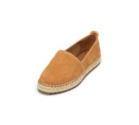 Espadrille MARC O'POLO "aus Suede-Ziegenleder", Damen, Gr. 37, braun (m720), Obermaterial: 100% Leder (Ziege), unifarben, Schuhe Espadrille (63046448-37) m720