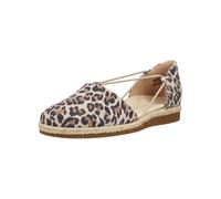 Paul Green 2856-239 Damen Klassische Ballerinas Rauleder in braun - Gr. 38,5