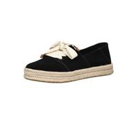 Espadrille TOMS "TOMS Halbschuhe Leder", Damen, Gr. 39, schwarz, Leder, casual, Schuhe (49785930-39) schwarz