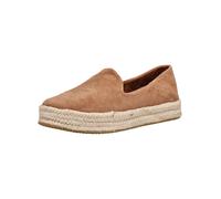 Espadrille TOMS "TOMS Halbschuhe Leder", Damen, Gr. 41, braun (mittelbraun), Leder, Schuhe Espadrille (33255664-41) mittelbraun