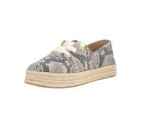 TOMS Damen Espadrilles Carolina LACE UP 10023588 hot Taupe Snake Suede