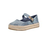 Espadrille TOMS "TOMS Halbschuhe Textil", Damen, Gr. 39, blau, Textil, Schuhe Espadrille (21281866-39) blau