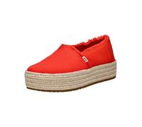 TOMS Damen Valencia Espadrille, Flammen-Canvas-Ausfransen, 39 EU