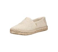 Espadrille TOMS "TOMS Halbschuhe Textil", Damen, Gr. 42,5, gold, Textil, Schuhe Espadrille (73292268-42,5) gold