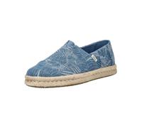 Espadrille TOMS "TOMS Slipper Textil", Herren, Gr. 42,5, blau, Textil, Schuhe Espadrille (16723221-42,5) blau