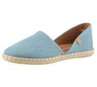 Espadrille VERBENAS "CARMEN DENIM", Damen, Gr. 35, blau (jeansblau), Textil, Schuhe Espadrille, Slipper, Sommerschuh, Strandschuh im Jeanslook (78655661-35)