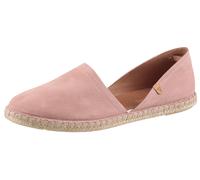 VERBENAS Espadrilles Carmen Serraje Antique Damen Veloursleder Altrosa Größe 42