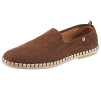 Espadrille VERBENAS "Tom Pacific", Herren, Gr. 39, marron, Textil, Veloursleder, unifarben, Schuhe Espadrille, Loafer, Slipper, Sommerschuh, Strandschuh mit Stretcheinsätze (87165454-39) marron