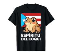 Espíritu del Coquí Puerto Rico Frosch Fun T-Shirt