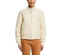 ESPRIT Bomberjacke aus Satin SAND M