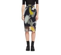 ESPRIT Mesh-Midirock mit Print
