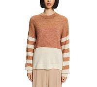 ESPRIT Pullover im Colorblock-Design, Wollmix