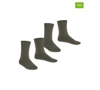 ESPRIT 2er-Set: Socken ''Foot'' in Khaki - Größe 35-38 | Kinder Socken Strumpfhosen
