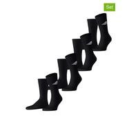 ESPRIT 4er-Set: Tennissocken "Logo Tennis" in Schwarz - Größe 39-42 | Damen Outdoor Ausruestung
