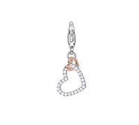 ESPRIT Charm Damen-Anhänger ES-AFFECTION 925 Silber rhodiniert Zirkonia transparent - ESCH91592D000