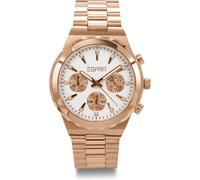 Esprit Chronograph Edelstahl roségold Damen