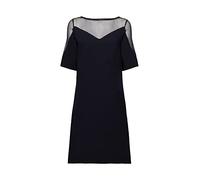 ESPRIT Collection Damen 023eo1e326 Kleid, 400/Navy, 36