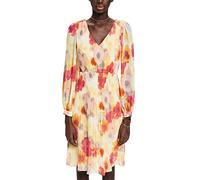 ESPRIT Collection Damen 023eo1e342 Kleid, 823/Orange 4, 38