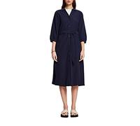 ESPRIT Collection Damen 033eo1e333 Kleid, 400/Navy, 38