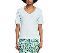 ESPRIT Collection Damen 033eo1k303 T-Shirt, 390/Light Aqua Green, XL